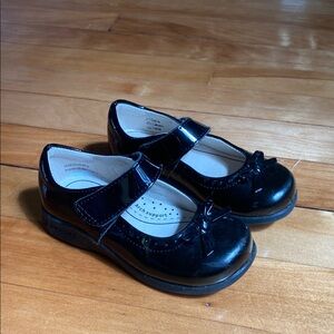 Pediped Black Dress Shoes Patent Finish